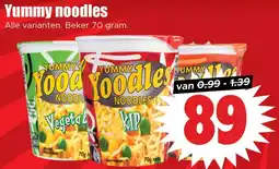 Dirk Yummy noodles aanbieding