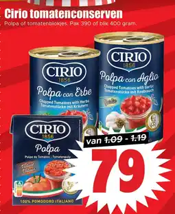 Dirk Cirio tomatenconserven aanbieding