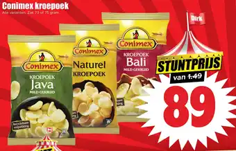 Dirk Conimex kroepoek aanbieding