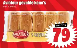 Dirk Aviateur gevulde kano's aanbieding