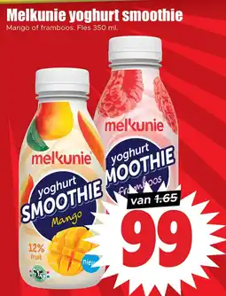 Dirk Melkunie yoghurt smoothie aanbieding