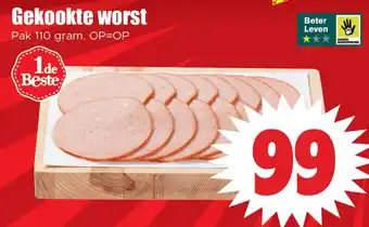 Dirk Gekookte worst aanbieding