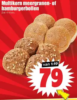 Dirk Multikorn meergranen-of hamburgerbollen aanbieding