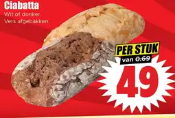 Dirk Ciabatta aanbieding
