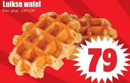 Dirk Luikse wafel aanbieding