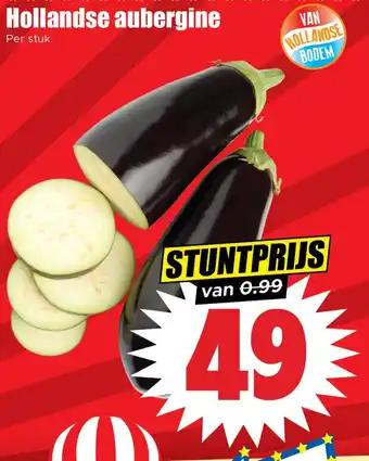 Dirk Hollandse aubergine aanbieding
