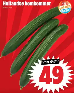 Dirk Hollandse komkommer aanbieding