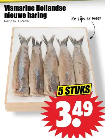 Dirk Vismarine Hollandse nieuwe haring aanbieding