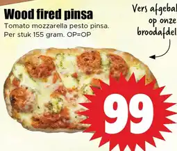 Dirk Wood fired pinsa aanbieding