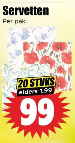 Dirk Servetten aanbieding