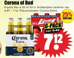 Dirk Corona of Bud aanbieding
