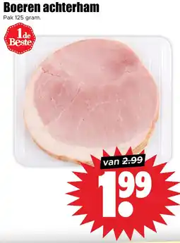 Dirk Boeren achterham aanbieding