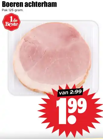 Dirk Boeren achterham aanbieding