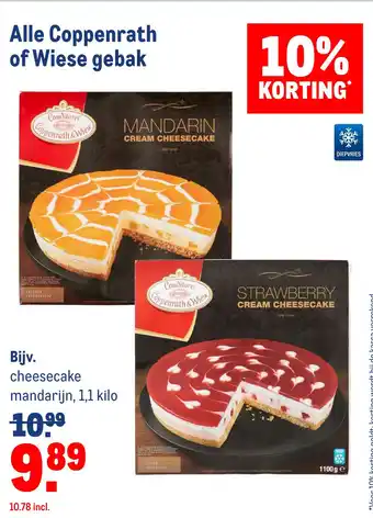 Makro Alle Coppenrath of Wiese gebak aanbieding