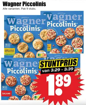 Dirk Wagner Piccolinis aanbieding