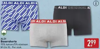 ALDI Boxershorts aanbieding