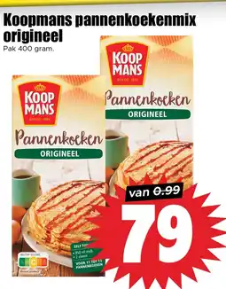 Dirk Koopmans pannenkoekenmix origineel aanbieding