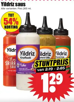 Dirk Yildriz saus aanbieding