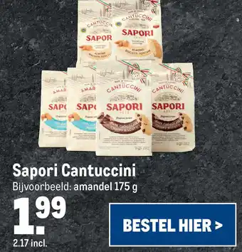 Makro Sapori Cantuccini aanbieding