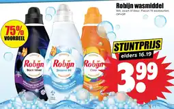Dirk Robijn wasmiddel aanbieding