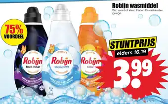 Dirk Robijn wasmiddel aanbieding