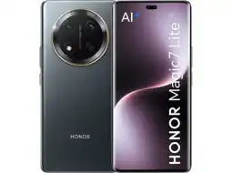 MediaMarkt Honor Magic 7 Lite 8+512 Gb - Titanium Black 512 Zwart aanbieding
