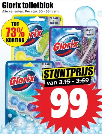 Dirk Glorix toiletblok aanbieding