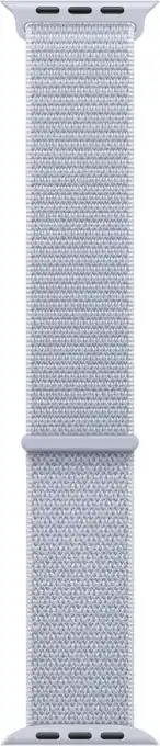 MediaMarkt Apple 42mm Sport Loop Smartwatch-band Blue Cloud aanbieding