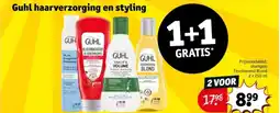 Kruidvat Guhl haarverzorging en styling aanbieding
