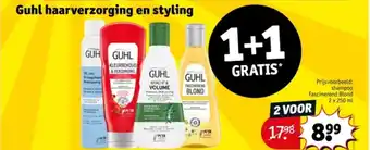 Kruidvat Guhl haarverzorging en styling aanbieding