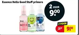 Kruidvat Essence Hello Good Stuff primers aanbieding