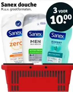 Kruidvat Sanex douche aanbieding