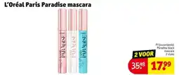 Kruidvat L'Oréal Paris Paradise mascara aanbieding