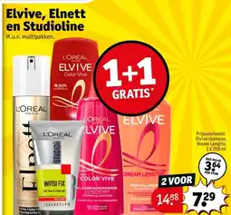 Kruidvat Elvive, Elnett en Studioline aanbieding