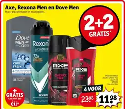 Kruidvat Axe, Rexona Men en Dove Men aanbieding