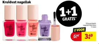 Kruidvat Kruidvat nagellak aanbieding
