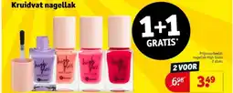 Kruidvat Kruidvat nagellak aanbieding