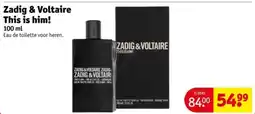 Kruidvat Zadig & Voltaire This is him! aanbieding
