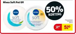 Kruidvat Nivea Soft Pot UV aanbieding