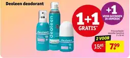 Kruidvat Deoleen deodorant aanbieding