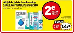 Kruidvat Altijd de juiste bescherming tegen overmatige transpiratie aanbieding