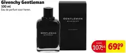 Kruidvat Givenchy Gentleman aanbieding