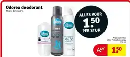 Kruidvat Odorex deodorant aanbieding