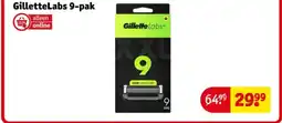 Kruidvat GilletteLabs 9 pak aanbieding