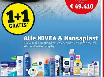 Kruidvat Alle NIVEA & Hansaplast aanbieding