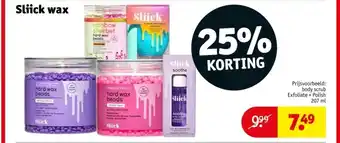 Kruidvat Sliick wax aanbieding