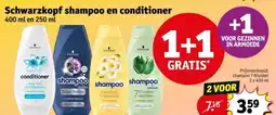Kruidvat Schwarzkopf shampoo en conditioner aanbieding