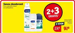 Kruidvat Sanex deodorant aanbieding