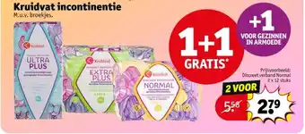 Kruidvat Kruidvat incontinentie aanbieding