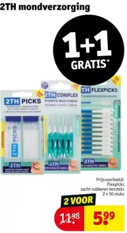Kruidvat 2TH mondverzorging aanbieding